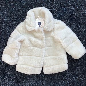 - Baby GAP faux Sterling coat
